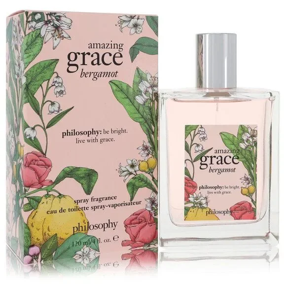 Amazing Grace Bergamot Eau De Toilette 4 oz! - Picture 2 of 2